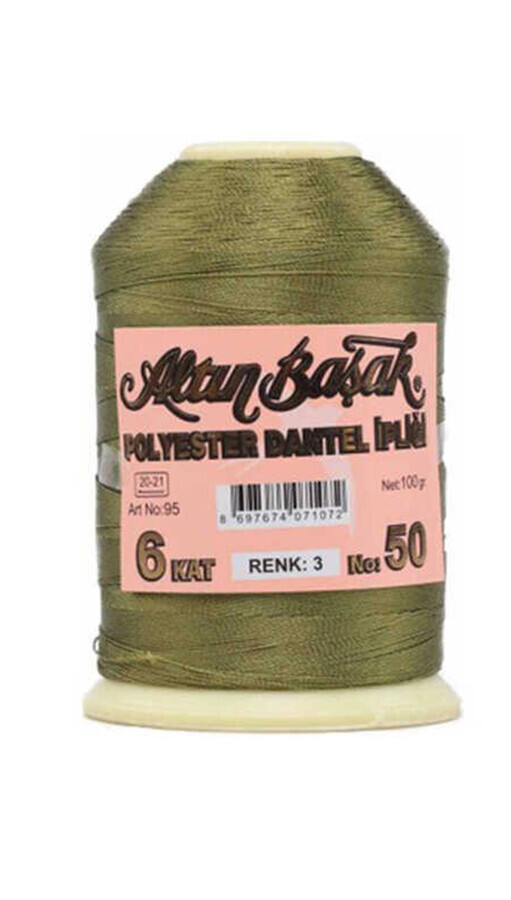 ALTINBAŞAK,100 GR POLYESTER 003,POLYESTER İPLİKLER 