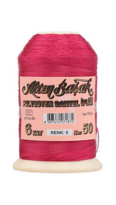 ALTINBAŞAK,100 GR POLYESTER 006,POLYESTER İPLİKLER - 1