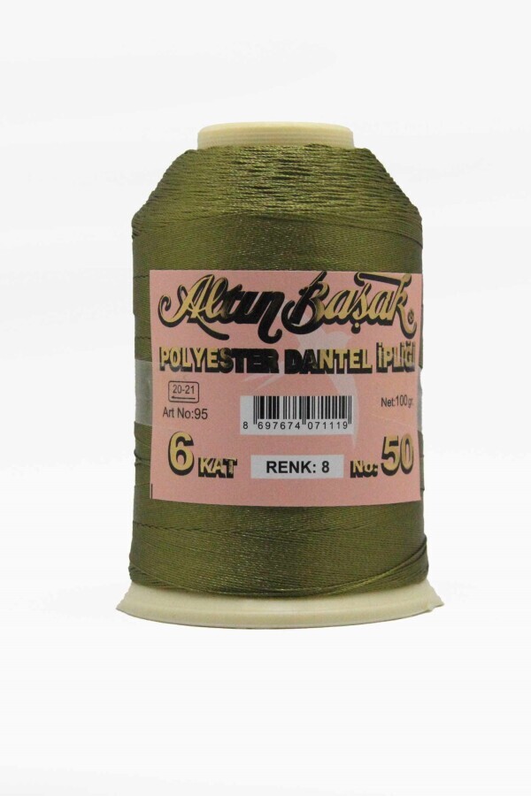 ALTINBAŞAK,100 GR POLYESTER 008,POLYESTER İPLİKLER 