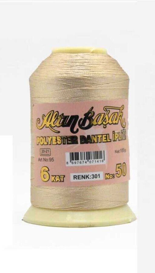 ALTINBAŞAK,100 GR POLYESTER 301,POLYESTER İPLİKLER 