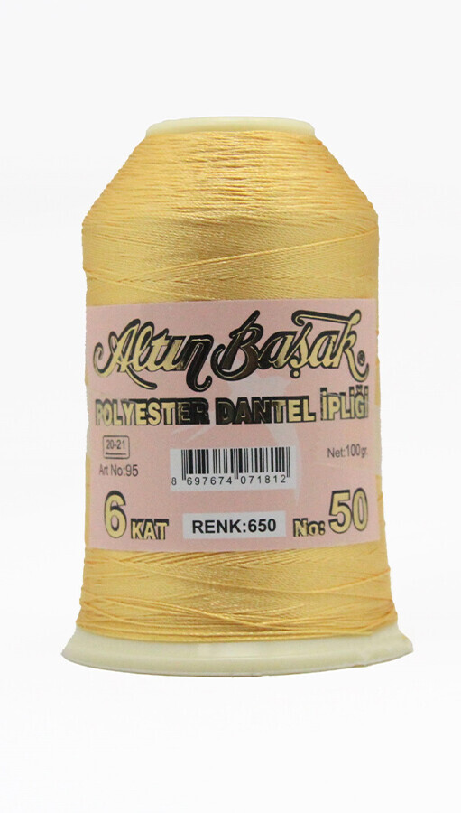 ALTINBAŞAK,100 GR POLYESTER 650,POLYESTER İPLİKLER 