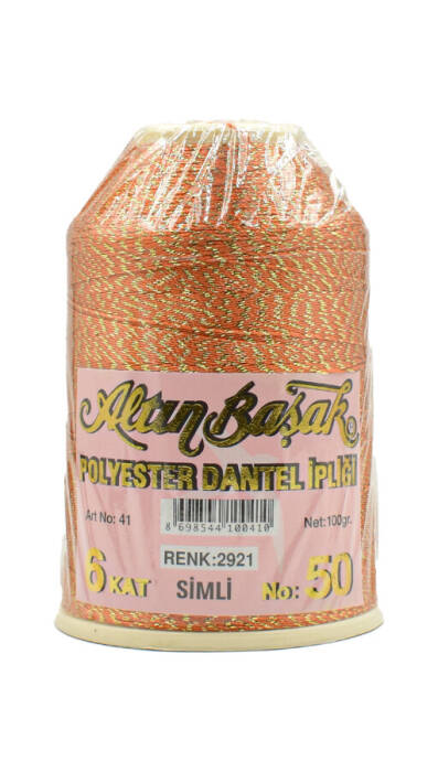 ALTINBAŞAK,100 GR SİMLİ POLYESTER,POLYESTER İPLİKLER - 1