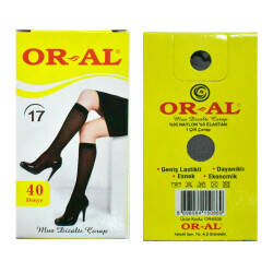 ORAL,SPOR PANTALON SARI KUTU RENK NO: 86 VE 17,ÇORAP - 1