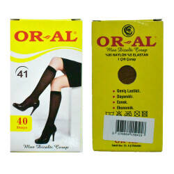 ORAL,SPOR PANTALON SARI KUTU RENK NO:41,ÇORAP - 1