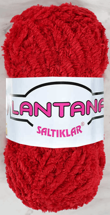 SALTIKLAR,LANTANA 0013 KIRMIZI,EL ÖRGÜ İPLİKLERİ - 1