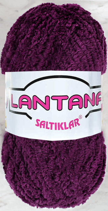 SALTIKLAR,LANTANA 0024 MOR,EL ÖRGÜ İPLİKLERİ - 1