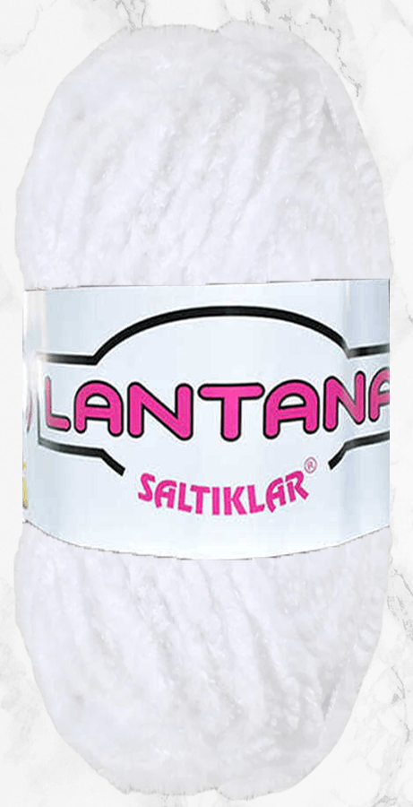 SALTIKLAR,LANTANA 0053 BEYAZ,EL ÖRGÜ İPLİKLERİ 