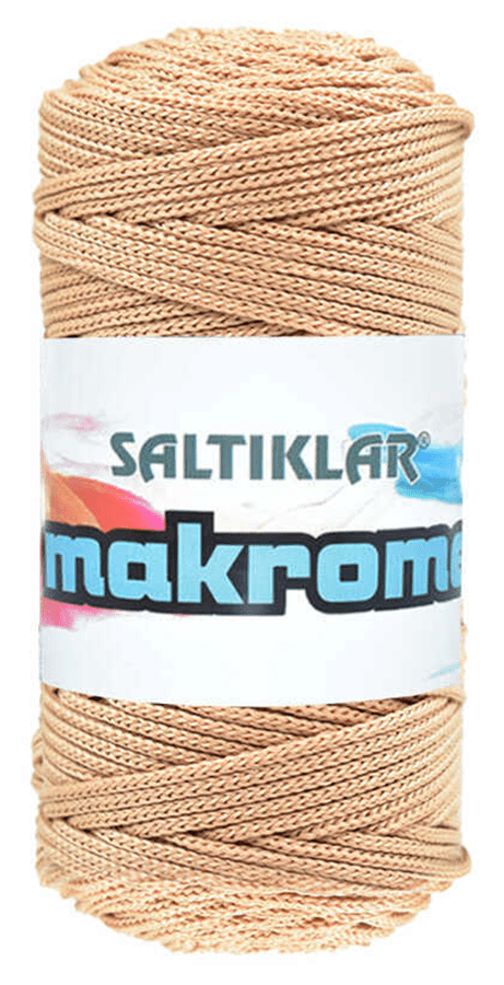 SALTIKLAR,POLYESTER MAKROME 0032 NOHUT,EL ÖRGÜ İPLİKLERİ 