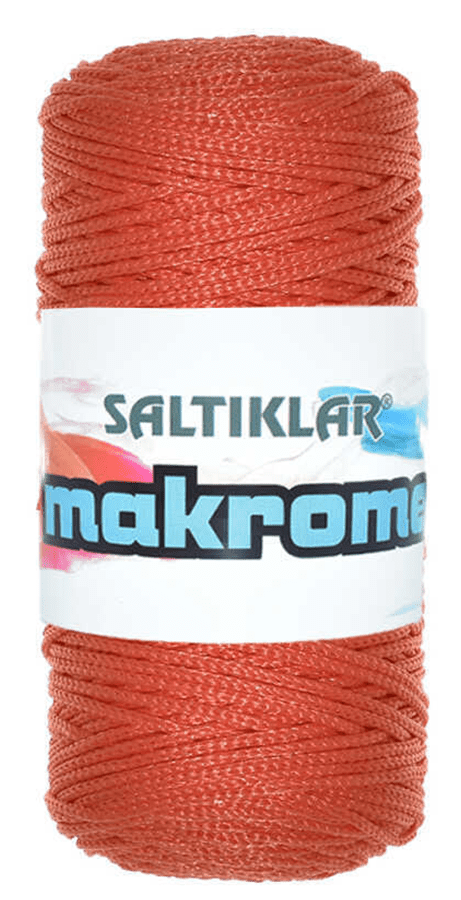 SALTIKLAR,POLYESTER MAKROME 0120 PORTAKAL,EL ÖRGÜ İPLİKLERİ 