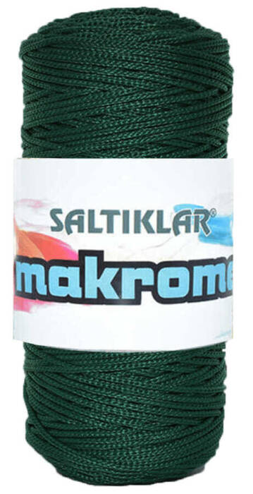 SALTIKLAR,POLYESTER MAKROME 0180 PETROL,EL ÖRGÜ İPLİKLERİ - 1