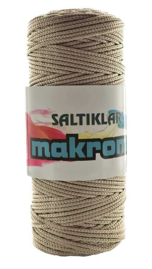 SALTIKLAR,POLYESTER MAKROME 0227 ORTA BEJ,EL ÖRGÜ İPLİKLERİ 