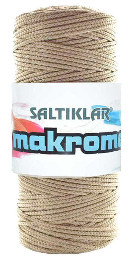 SALTIKLAR,POLYESTER MAKROME 0260 BEJ,EL ÖRGÜ İPLİKLERİ 