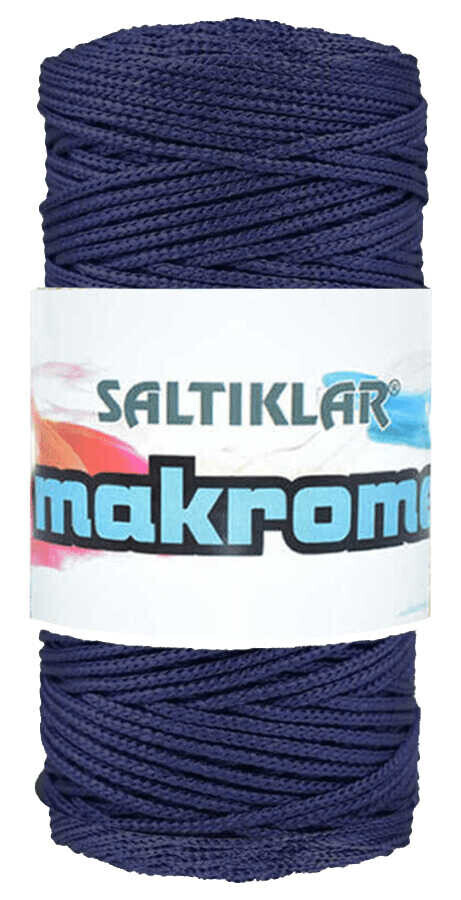 SALTIKLAR,POLYESTER MAKROME 0370 LACİVERT,EL ÖRGÜ İPLİKLERİ 