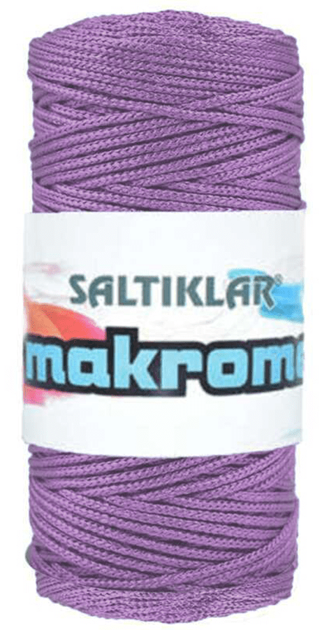 SALTIKLAR,POLYESTER MAKROME 3200 LİLA,EL ÖRGÜ İPLİKLERİ 