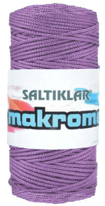 SALTIKLAR,POLYESTER MAKROME 3200 LİLA,EL ÖRGÜ İPLİKLERİ - 1