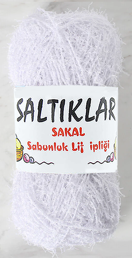 SALTIKLAR,SABUNLUK 0000 BEYAZ,EL ÖRGÜ İPLİKLERİ 