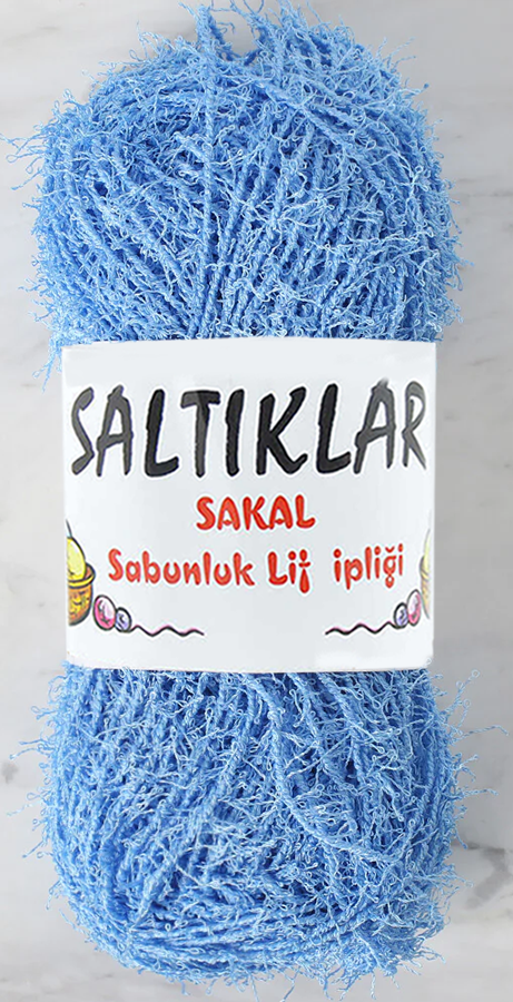 SALTIKLAR,SABUNLUK 0007 BEBE MAVİ,EL ÖRGÜ İPLİKLERİ 