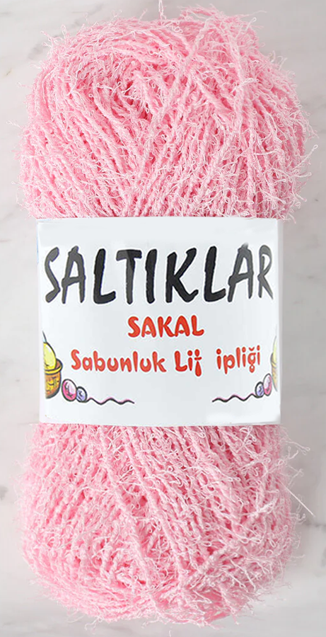 SALTIKLAR,SABUNLUK 0013 TOZ PEMBE,EL ÖRGÜ İPLİKLERİ 