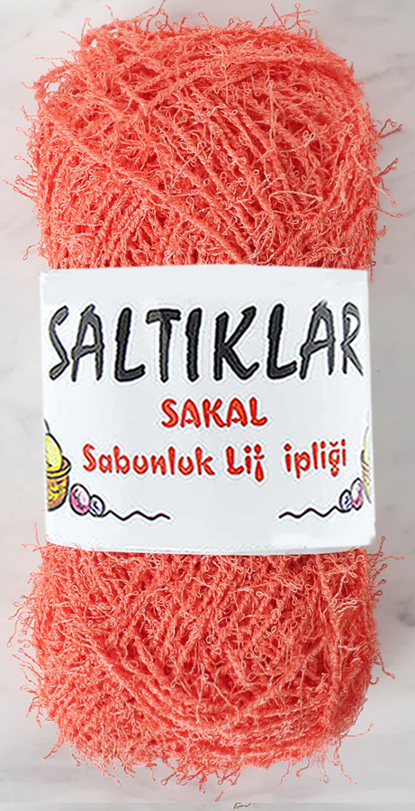 SALTIKLAR,SABUNLUK 0019 KOYU SOMON,EL ÖRGÜ İPLİKLERİ 