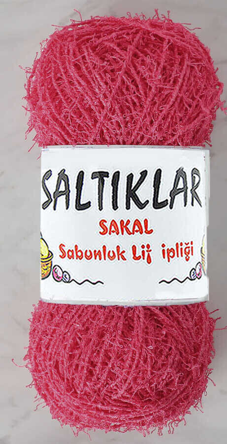 SALTIKLAR,SABUNLUK 0022 KOYU FUŞYA,EL ÖRGÜ İPLİKLERİ 