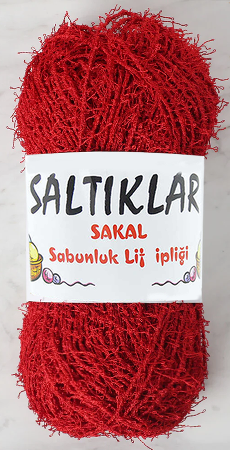 SALTIKLAR,SABUNLUK 0024 KOYU KIRMIZI,EL ÖRGÜ İPLİKLERİ 