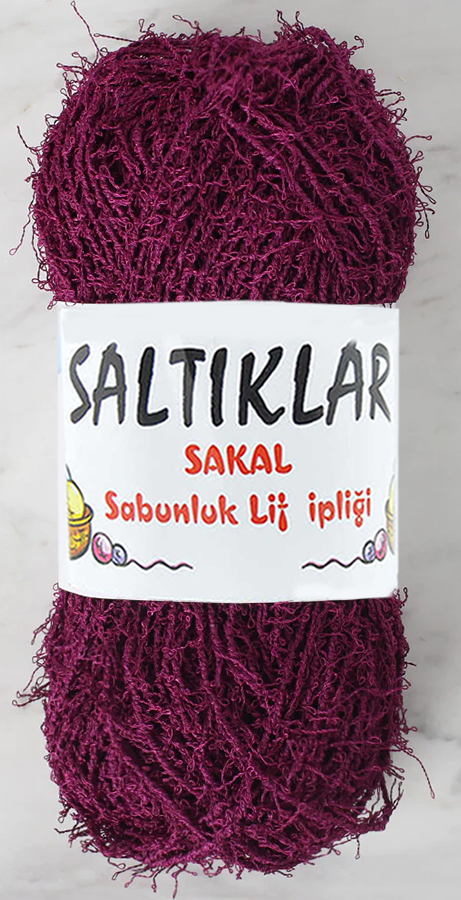 SALTIKLAR,SABUNLUK 0026 BORDO,EL ÖRGÜ İPLİKLERİ 