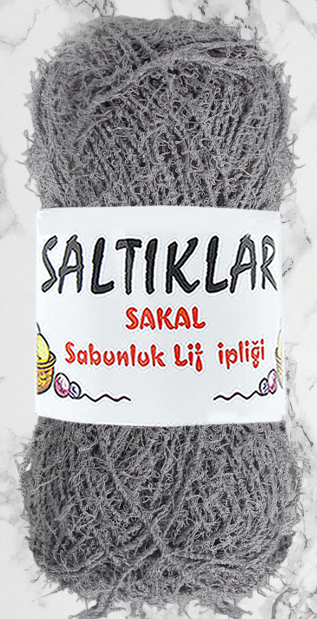 SALTIKLAR,SABUNLUK 0036 GRİ,EL ÖRGÜ İPLİKLERİ 