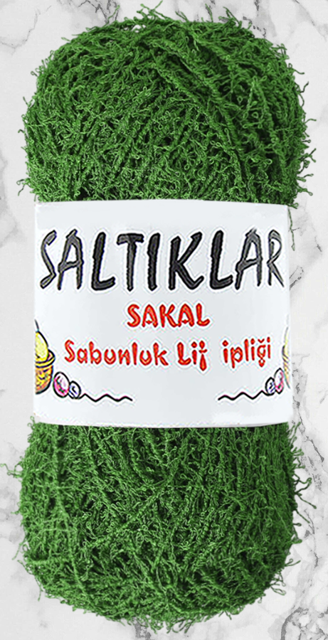 SALTIKLAR,SABUNLUK 0041 TABUT YEŞİLİ,EL ÖRGÜ İPLİKLERİ 