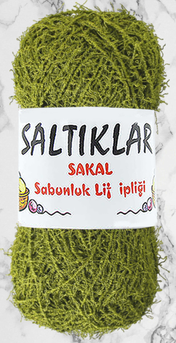 SALTIKLAR,SABUNLUK 0043 AÇIK FISTIK,EL ÖRGÜ İPLİKLERİ - 1