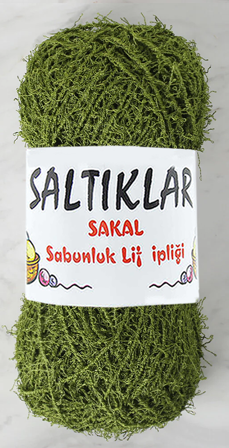 SALTIKLAR,SABUNLUK 0047 ÇİM YEŞİLİ,EL ÖRGÜ İPLİKLERİ 