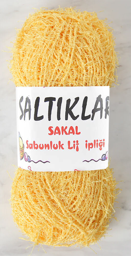 SALTIKLAR,SABUNLUK 0048 AÇIK SARI,EL ÖRGÜ İPLİKLERİ 