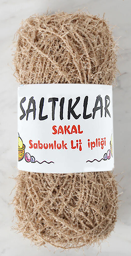 SALTIKLAR,SABUNLUK 0053 AÇIK BEJ,EL ÖRGÜ İPLİKLERİ 