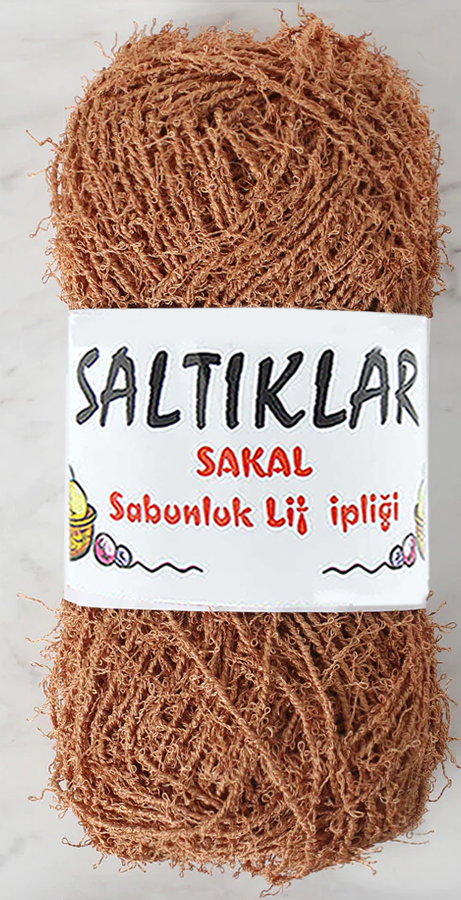 SALTIKLAR,SABUNLUK 0054 AÇIK SÜTLÜ KAHVE,EL ÖRGÜ İPLİKLERİ 