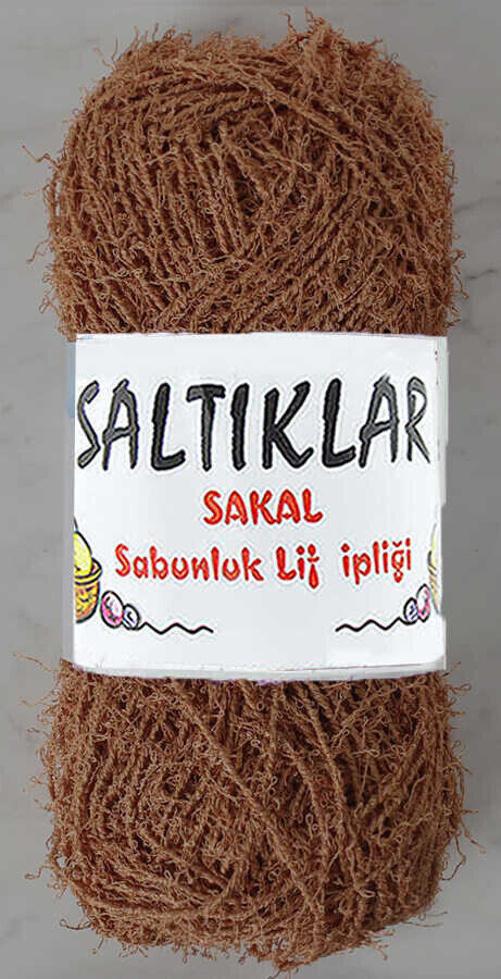 SALTIKLAR,SABUNLUK 0093 KOYU KAHVE,EL ÖRGÜ İPLİKLERİ 