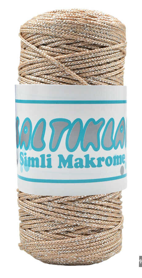 SALTIKLAR,SİMLİ POLYESTER MAKROME SG 0272 NOHUT,EL ÖRGÜ İPLİKLERİ 