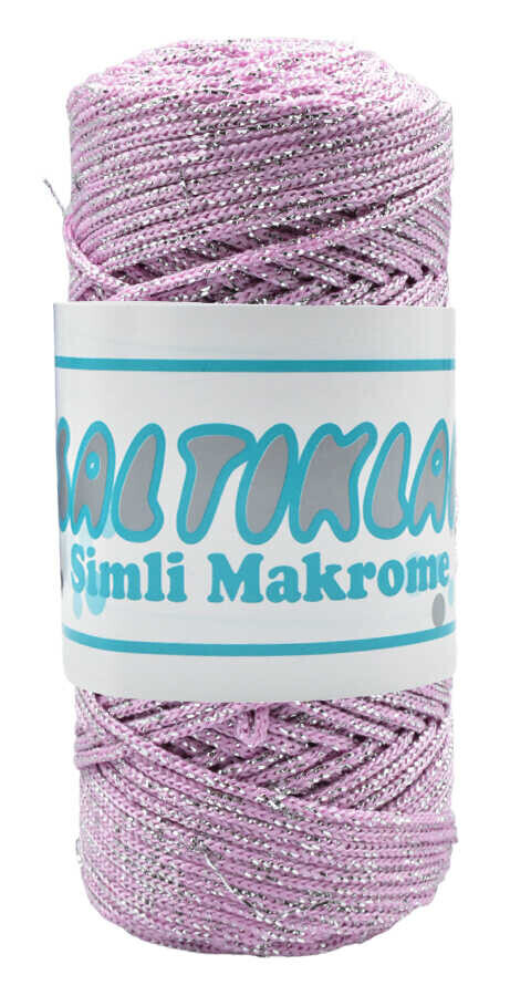 SALTIKLAR,SİMLİ POLYESTER MAKROME SG 1545 PEMBE,EL ÖRGÜ İPLİKLERİ 