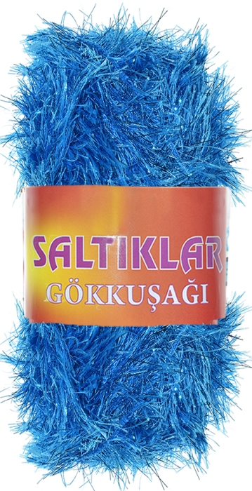 SALTIKLAR,SİMLİ YUMOŞ 0003 TURKUAZ,EL ÖRGÜ İPLİKLERİ - 1