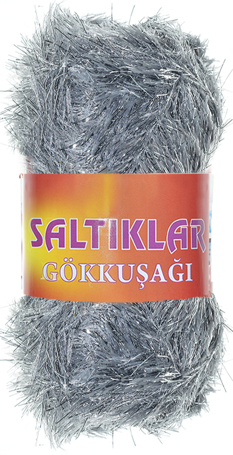 SALTIKLAR,SİMLİ YUMOŞ 0006 GRİ,EL ÖRGÜ İPLİKLERİ 