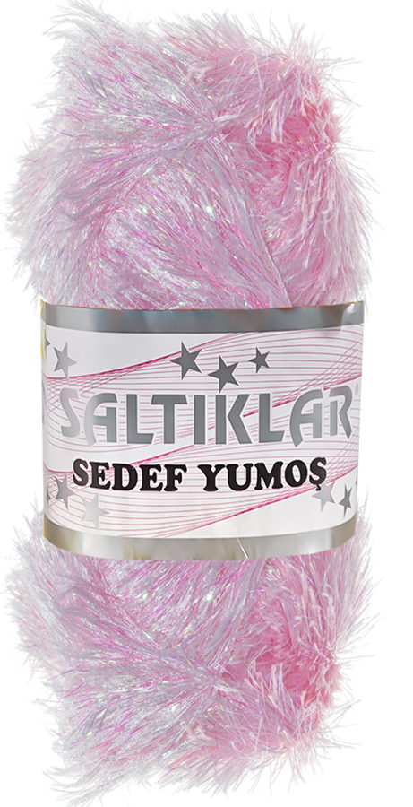 SALTIKLAR,SİMLİ YUMOŞ 0013 UÇUK PEMBE,EL ÖRGÜ İPLİKLERİ 