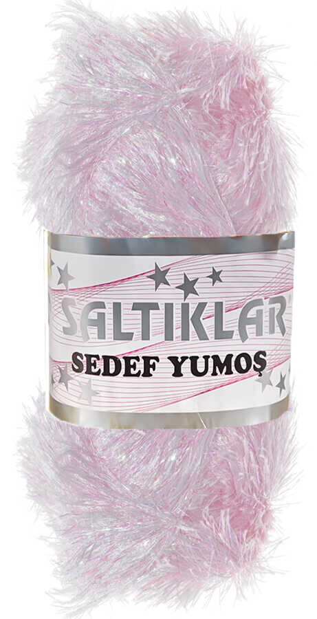 SALTIKLAR,SİMLİ YUMOŞ 0014 AÇIK PEMBE,EL ÖRGÜ İPLİKLERİ 