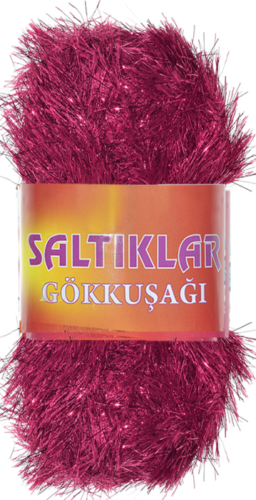 SALTIKLAR,SİMLİ YUMOŞ 0023 FUŞYA,EL ÖRGÜ İPLİKLERİ - 1