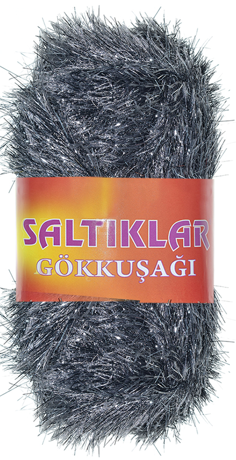 SALTIKLAR,SİMLİ YUMOŞ 0036 KOYU GRİ,EL ÖRGÜ İPLİKLERİ 