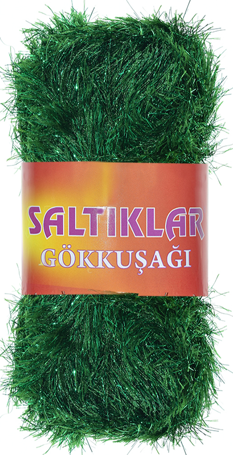 SALTIKLAR,SİMLİ YUMOŞ 0041 ÇİMEN YEŞİL,EL ÖRGÜ İPLİKLERİ 