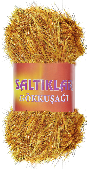 SALTIKLAR,SİMLİ YUMOŞ 0075 SARI,EL ÖRGÜ İPLİKLERİ - 1