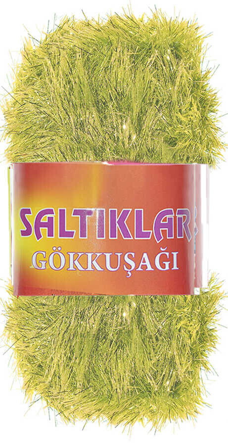 SALTIKLAR,SİMLİ YUMOŞ 0114 FOSFOR YEŞİLİ,EL ÖRGÜ İPLİKLERİ 