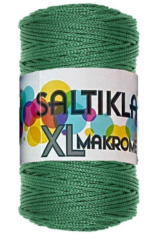 SALTIKLAR,XL MAKROME 0172 BENETTON YEŞİL,EL ÖRGÜ İPLİKLERİ 