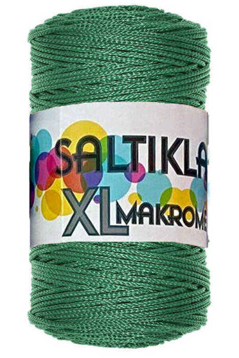 SALTIKLAR,XL MAKROME 0172 BENETTON YEŞİL,EL ÖRGÜ İPLİKLERİ - 1