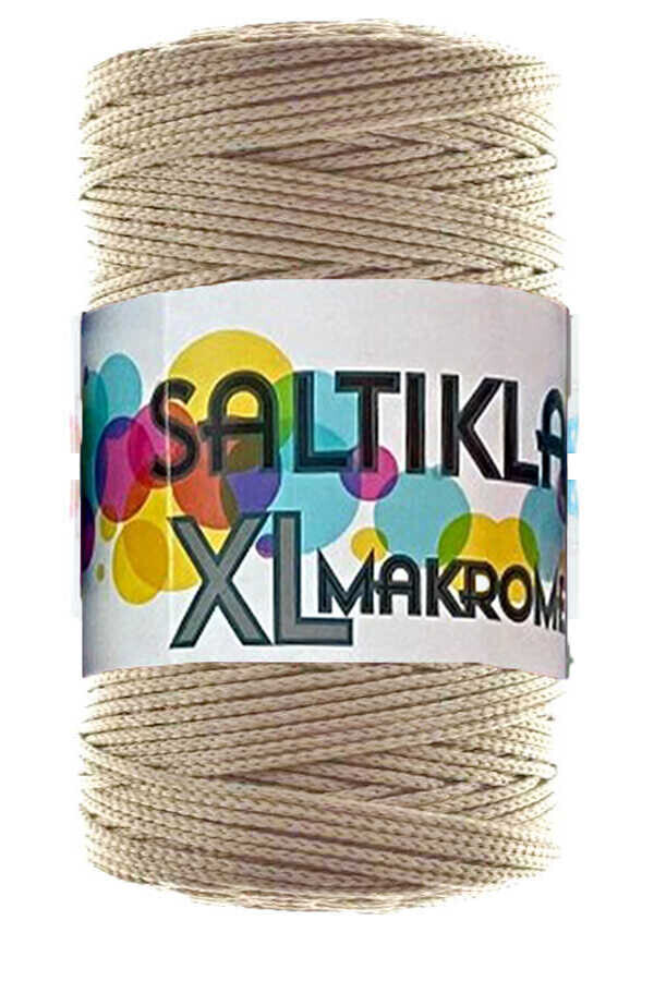 SALTIKLAR,XL MAKROME 0260 BEJ,EL ÖRGÜ İPLİKLERİ 