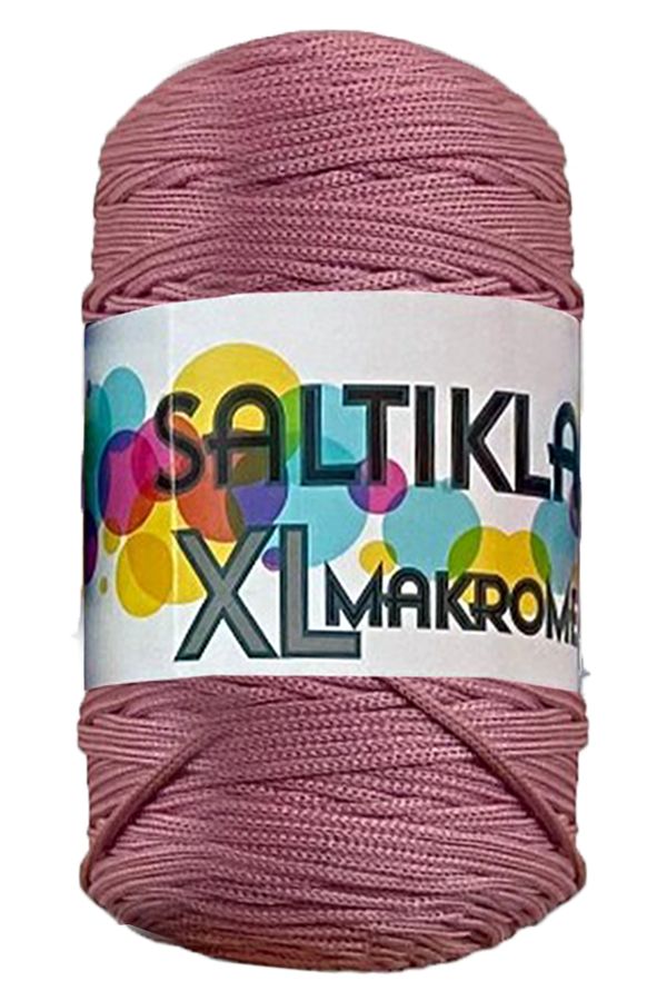 SALTIKLAR,XL MAKROME 0350 GÜL ,EL ÖRGÜ İPLİKLERİ 