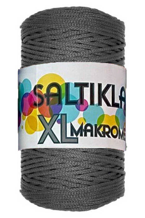 SALTIKLAR,XL MAKROME 0420 KOYU GRİ,EL ÖRGÜ İPLİKLERİ - 1